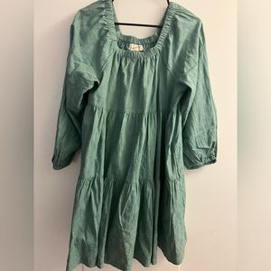 Short smocked dress